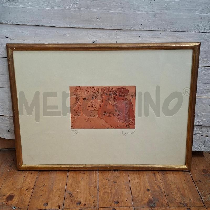 LITOGRAFIA TONO ZANCARO 133/150 | Mercatino dell'Usato Arcore 1