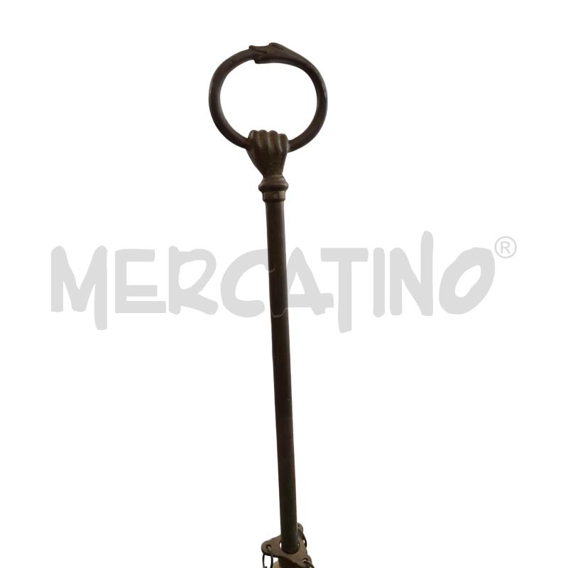 LUCERNA AD OLIO IN OTTONE CIRCA 60 CM | Mercatino dell'Usato Arcore 3