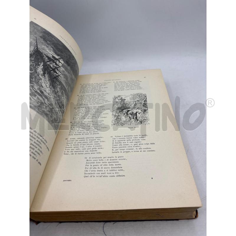 LUDOVICO ARIOSTO ORLANDO FURIOSO ILLUSTRATO DA GUSTAVO DORE 1926 | Mercatino dell'Usato Arcore 3