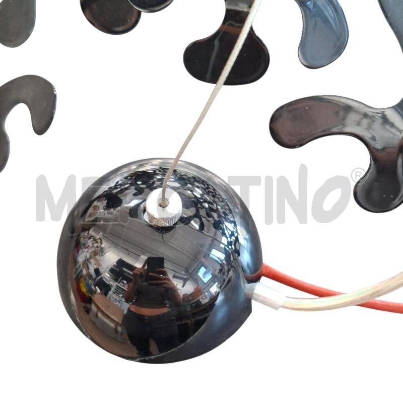 LUMEN LEAVES LAMPADARIO A SOSPENSIONE NERO  | Mercatino dell'Usato Arcore 3