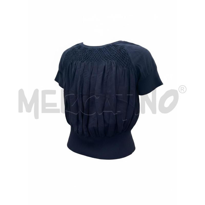 MAGLIA DONNA LOUIS VUITTON BLU FIOCCO TG S | Mercatino dell'Usato Arcore 2