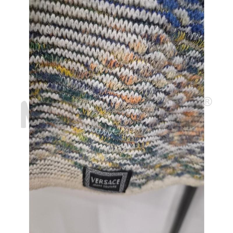 MAGLIONE UOMO VERSACE COTONE MULTICOLOR | Mercatino dell'Usato Arcore 3