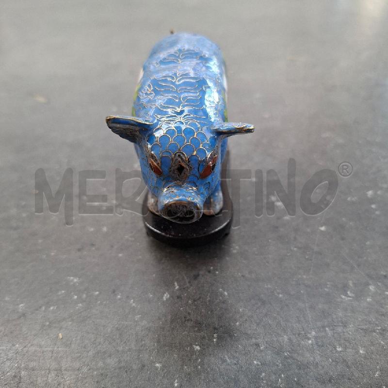MAIALINO BLU METALLO CINESE  | Mercatino dell'Usato Arcore 3
