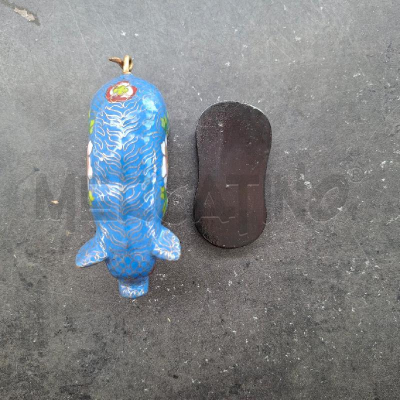 MAIALINO BLU METALLO CINESE  | Mercatino dell'Usato Arcore 4