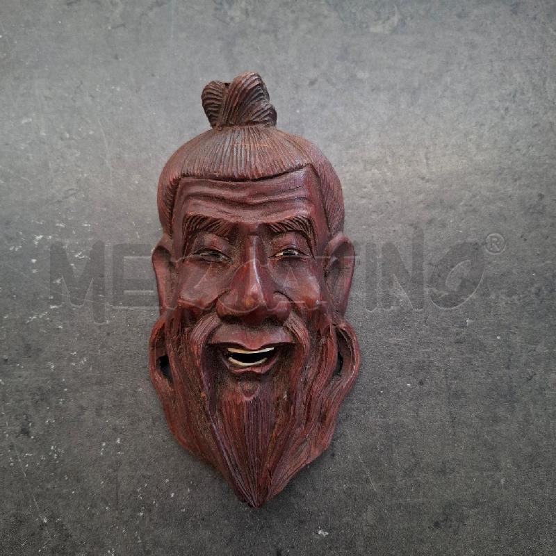 MASCHERA 15 CM UOMO CON BARBA | Mercatino dell'Usato Arcore 1
