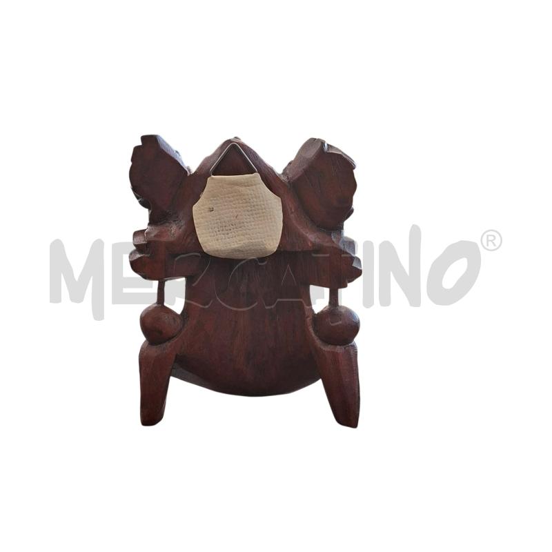 MASCHERA GUERRIERO CINESE CON  DRAGO 10 CM | Mercatino dell'Usato Arcore 2