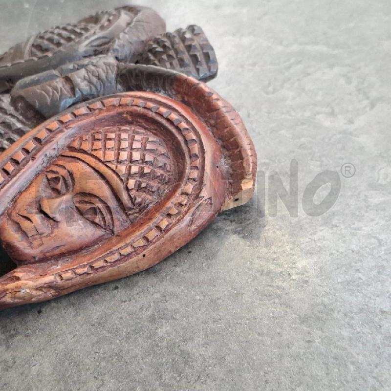 MASCHERA LEGNO 5 FACCE 25 CM | Mercatino dell'Usato Arcore 3