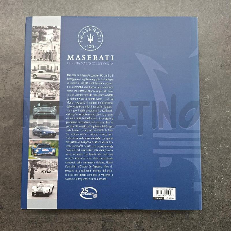 MASERATI UN SECOLO DI STORIA GIORGIO NADA EDITORE | Mercatino dell'Usato Arcore 4