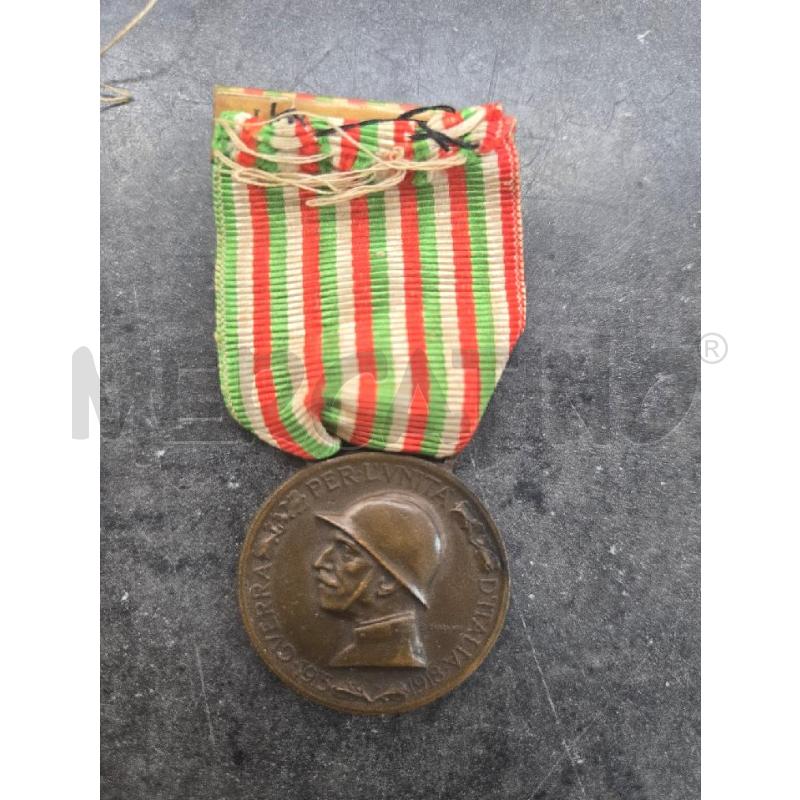 MEDAGLIA GUERRA PER L'UNITÀ D'ITALIA 1915 1918 | Mercatino dell'Usato Arcore 1