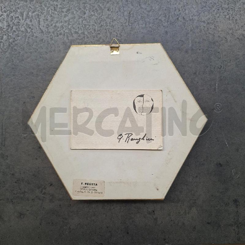 MEDAGLIONE BRONZO FIRMATO GIULIANA RANGHIERI | Mercatino dell'Usato Arcore 2