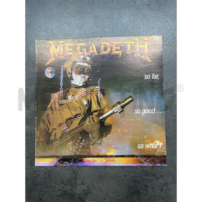 MEGADETH – SO FAR, SO GOOD... SO WHAT! | Mercatino dell'Usato Arcore 1