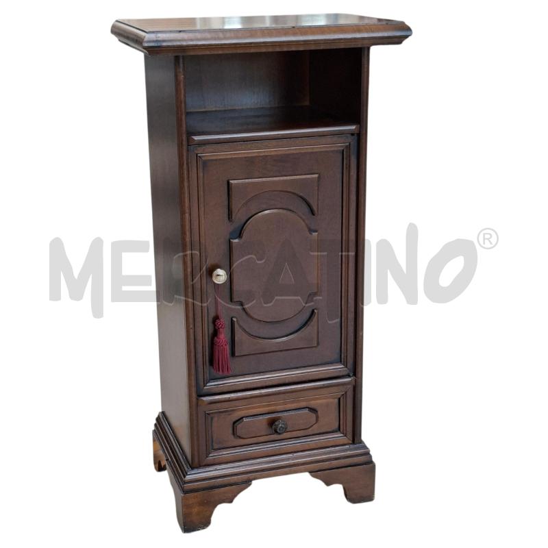 MOBILETTO LEGNO ANTINA CASSETTO E RIPIANO  | Mercatino dell'Usato Arcore 1