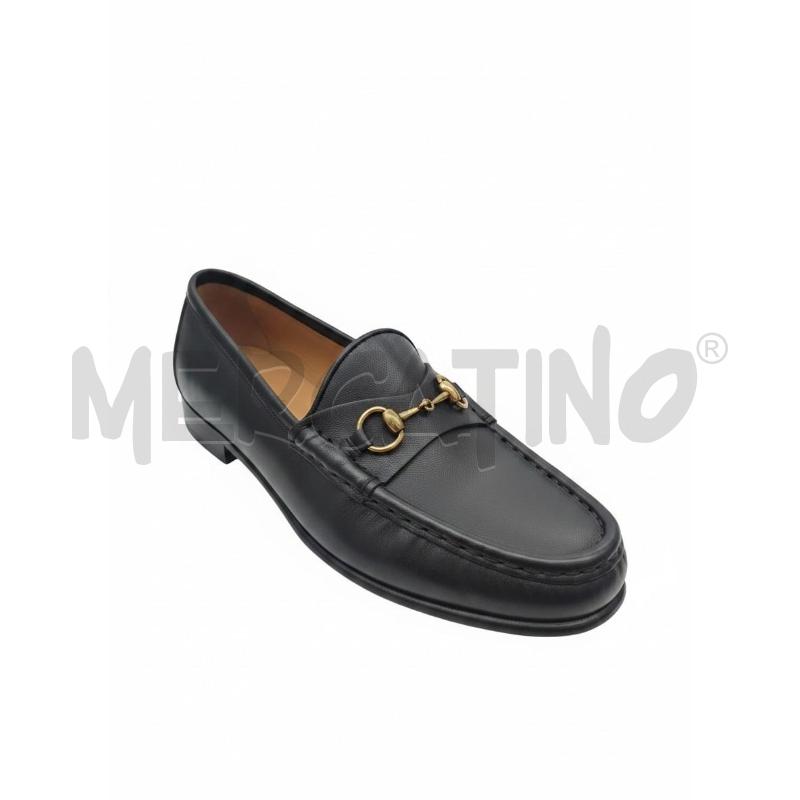 MOCASSINI DONNA GUCCI PELLE NERI  TG 38.5  | Mercatino dell'Usato Arcore 1