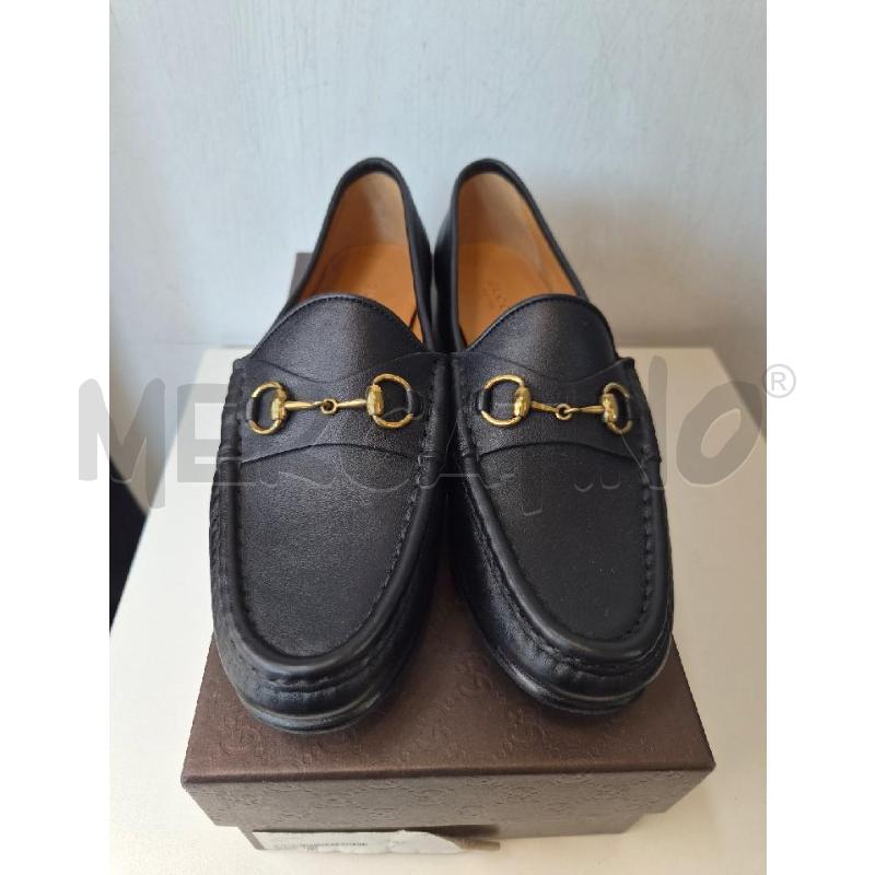 MOCASSINI DONNA GUCCI PELLE NERI  TG 38.5  | Mercatino dell'Usato Arcore 2