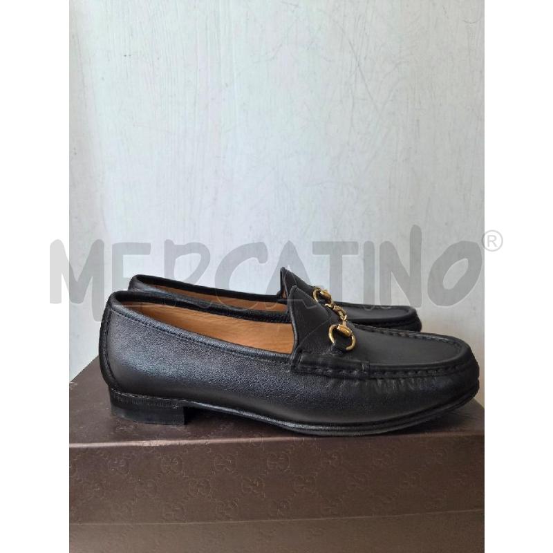MOCASSINI DONNA GUCCI PELLE NERI  TG 38.5  | Mercatino dell'Usato Arcore 3