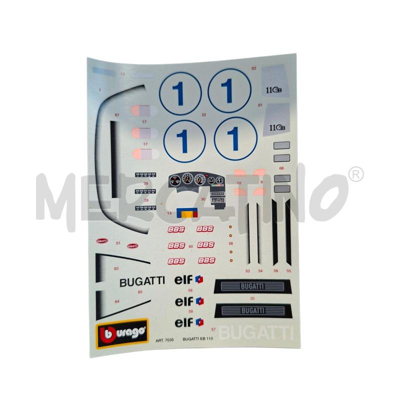 MODELLINO BUGATTI EB 110 1991 | Mercatino dell'Usato Arcore 4