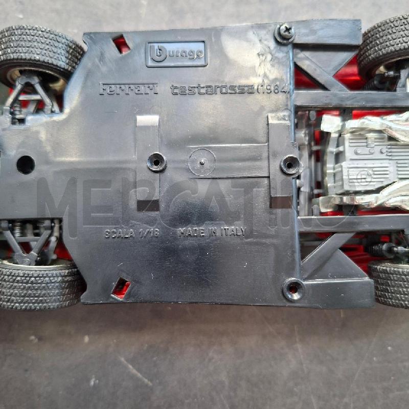MODELLINO BURAGO FERRARI TESTAROSSA | Mercatino dell'Usato Arcore 5