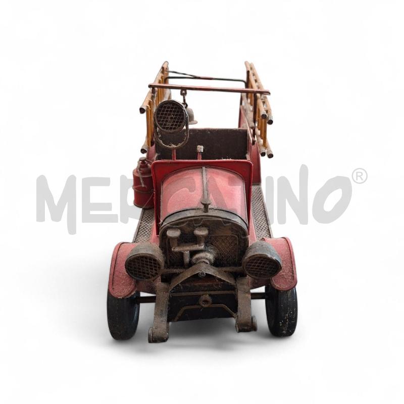 MODELLINO CAMION POMPIERI LATTA  | Mercatino dell'Usato Arcore 1