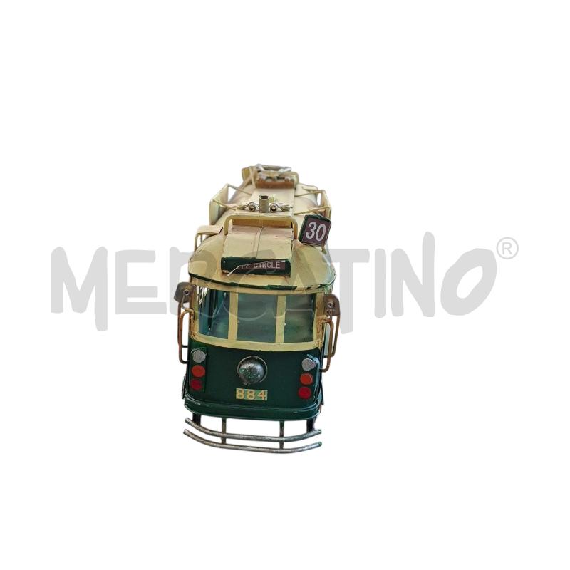 MODELLINO TRAM VERDE BIANCO INART LATTA | Mercatino dell'Usato Arcore 2