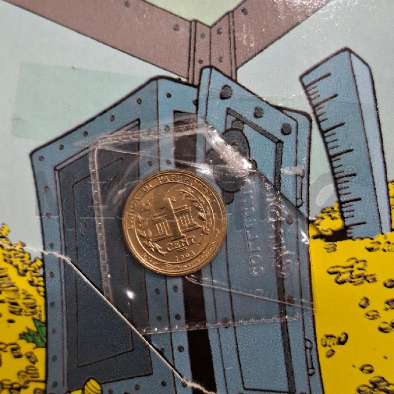 MONETA IL 1 CENT DI ZIO PAPERONE  | Mercatino dell'Usato Arcore 3