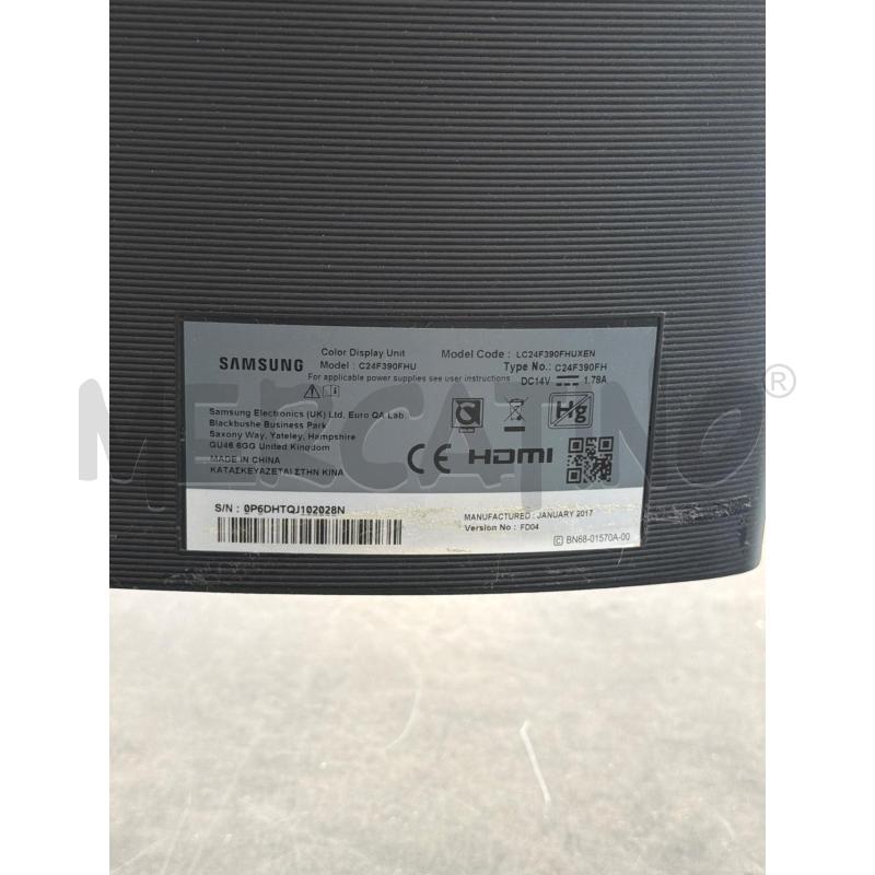 MONITOR SAMSUNG CURVO  | Mercatino dell'Usato Arcore 3
