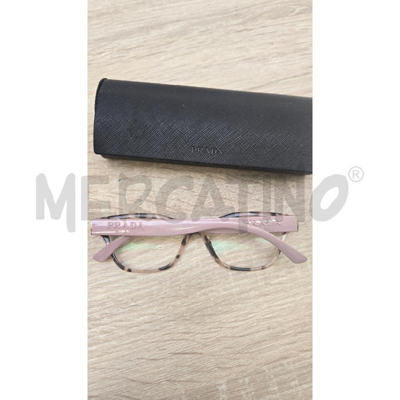MONTATURA OCCHIALI PRADA ROSA MACULATO | Mercatino dell'Usato Arcore 3