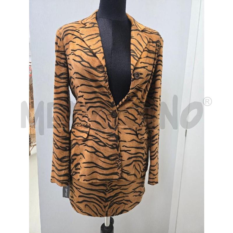 MOSCHINO JEANS TAILLEUR ZEBRATO TG 42 | Mercatino dell'Usato Arcore 1