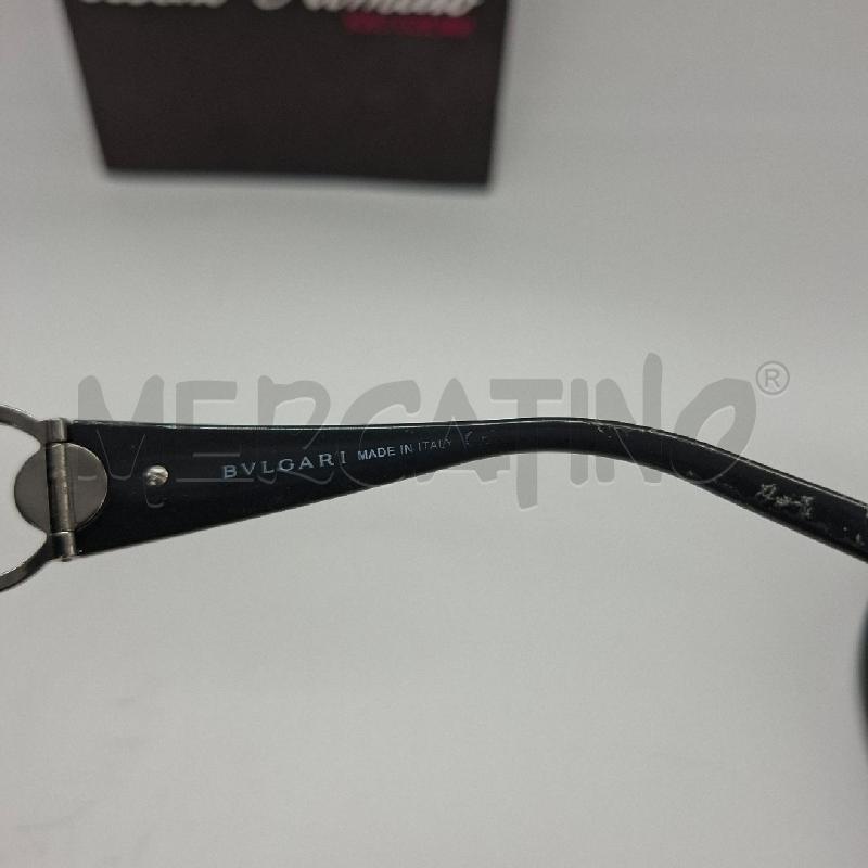 OCCHIALI BVLGARI NERO  | Mercatino dell'Usato Arcore 4