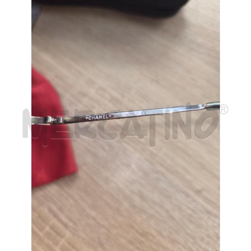 OCCHIALI CHANEL METALLO 4017 CON CUSTODIA  | Mercatino dell'Usato Arcore 4