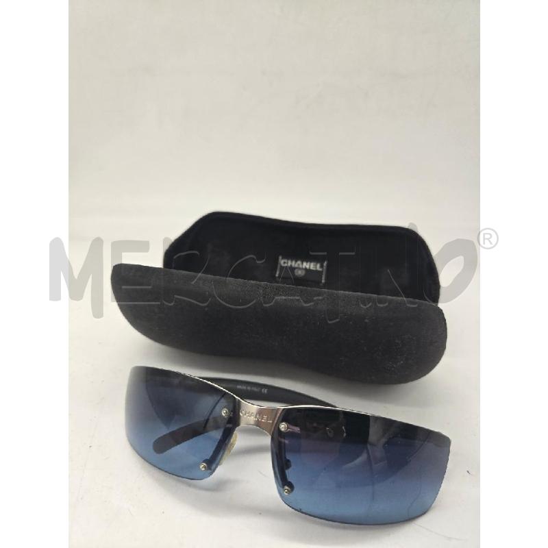 OCCHIALI CHANEL VINTAGE NAVY METAL 4008 67/14 BUONE COND | Mercatino dell'Usato Arcore 1