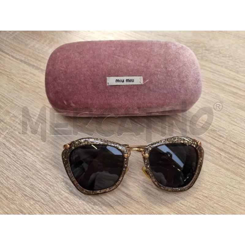 OCCHIALI DONNA MIU MIU GLITTER | Mercatino dell'Usato Arcore 2