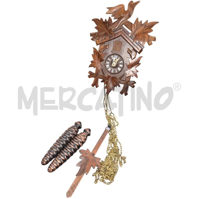 OROLOGIO A CUCU FORESTA NERA DA MURO IN LEGNO  | Mercatino dell'Usato Arcore 1