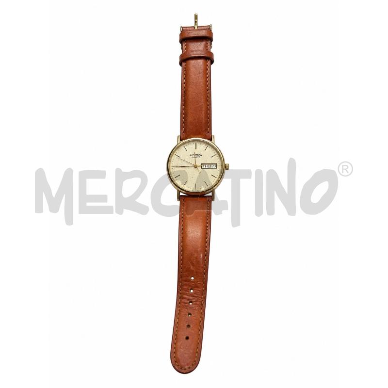 OROLOGIO DA POLSO BULOVA ACCUTRON PLACCATO ORO 10K | Mercatino dell'Usato Arcore 1