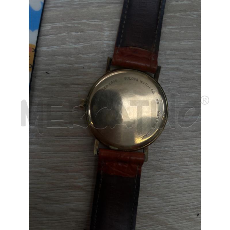 OROLOGIO DA POLSO BULOVA ACCUTRON PLACCATO ORO 10K | Mercatino dell'Usato Arcore 2