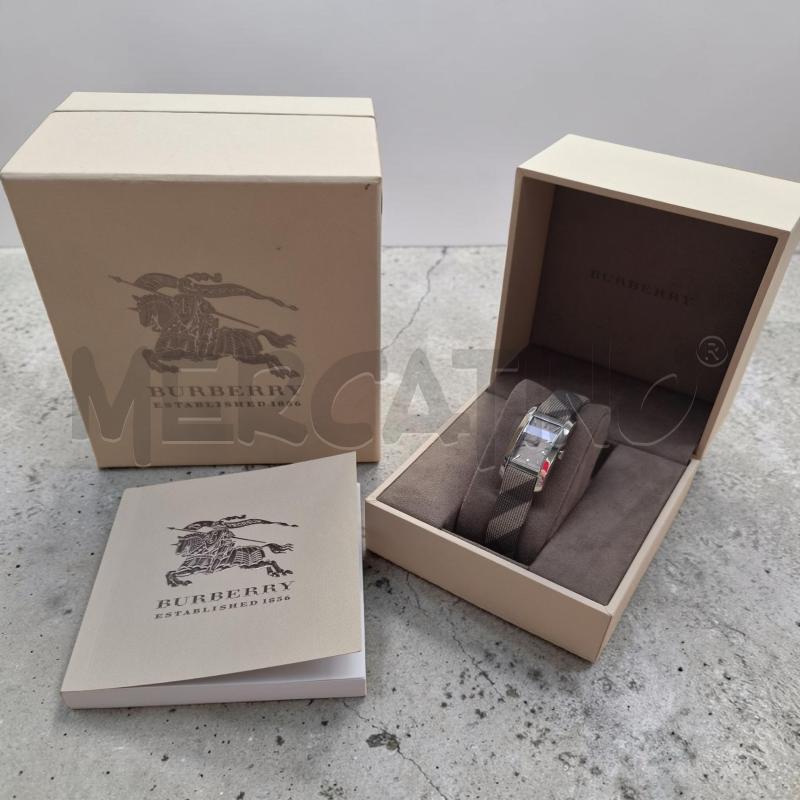 OROLOGIO DA POLSO BURBERRY THE CITY NEW CON IMBALLO | Mercatino dell'Usato Arcore 1