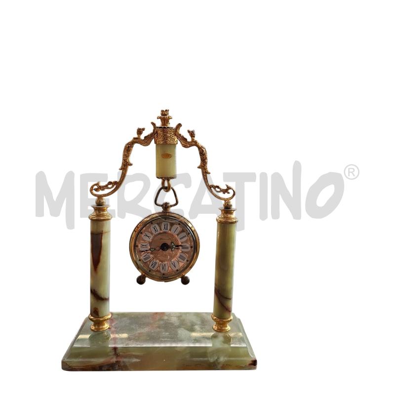 OROLOGIO DA TAVOLO BLESSING IN ONICE  | Mercatino dell'Usato Arcore 1
