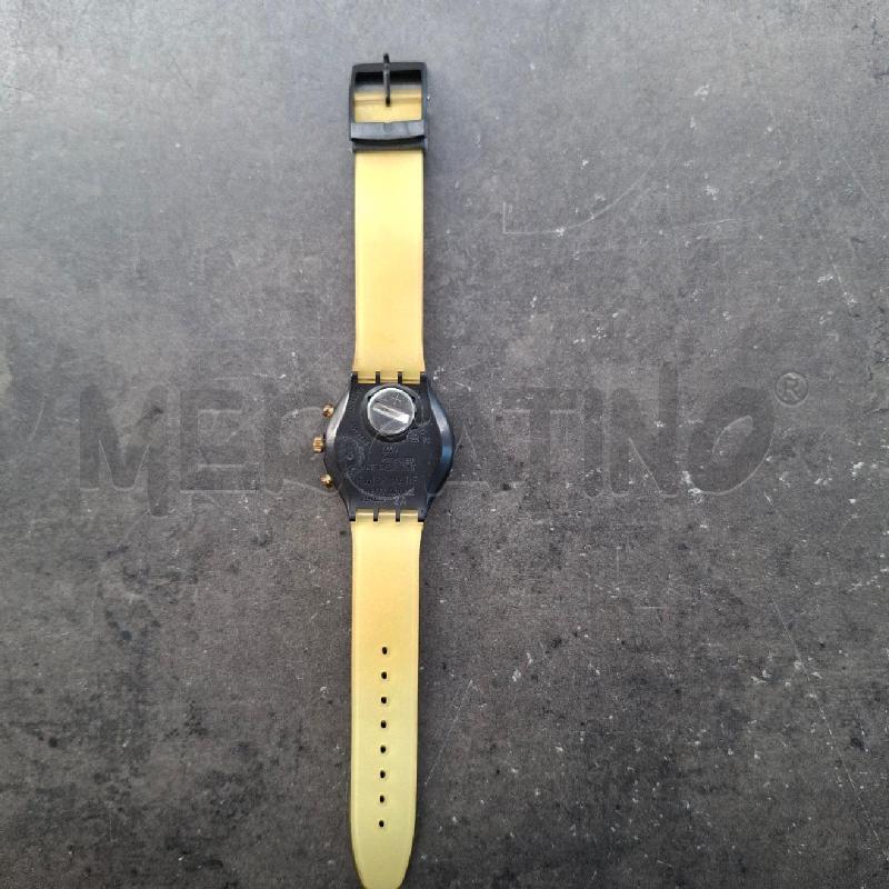 OROLOGIO SWATCH CHRONO CINTURINO CON FIORI  | Mercatino dell'Usato Arcore 4