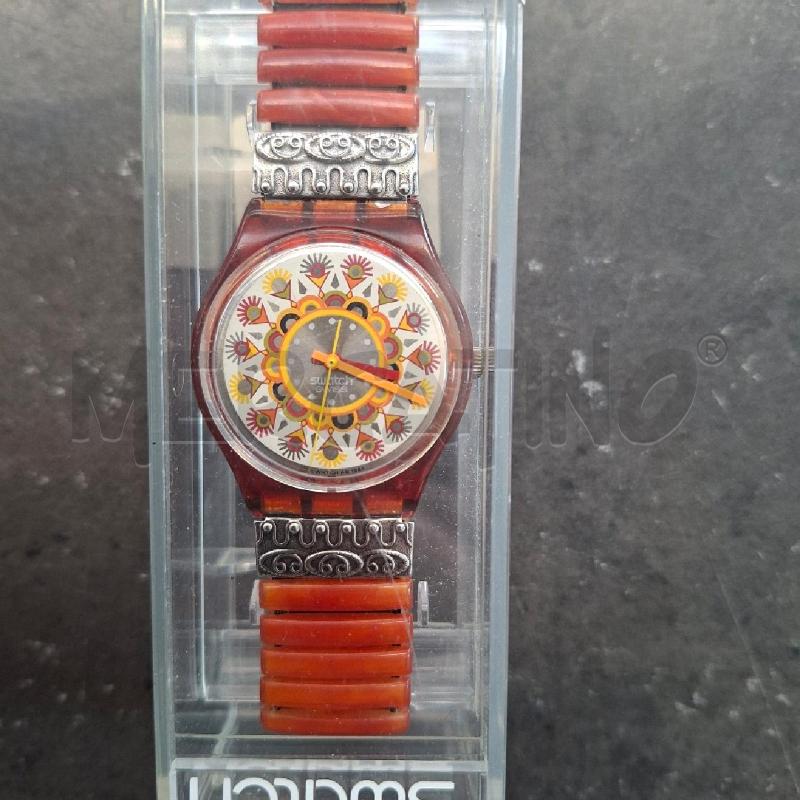 OROLOGIO SWATCH CURRY POWDER ROSSO | Mercatino dell'Usato Arcore 3