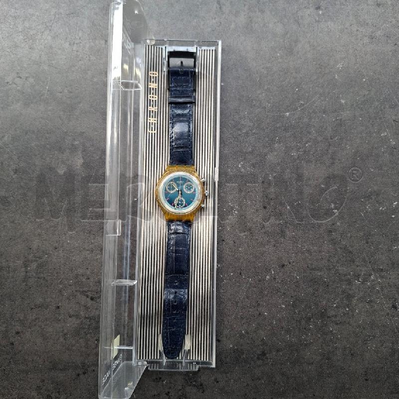 OROLOGIO SWATCH HITCH HIKER CINTURINO BLU | Mercatino dell'Usato Arcore 2