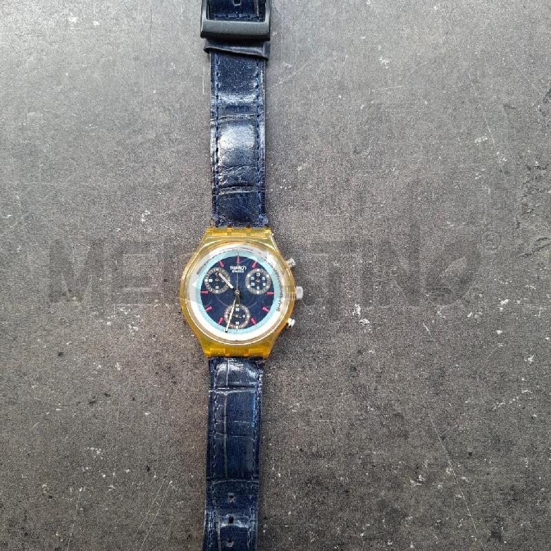 OROLOGIO SWATCH HITCH HIKER CINTURINO BLU | Mercatino dell'Usato Arcore 3