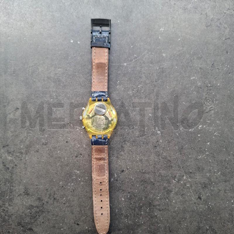 OROLOGIO SWATCH HITCH HIKER CINTURINO BLU | Mercatino dell'Usato Arcore 4