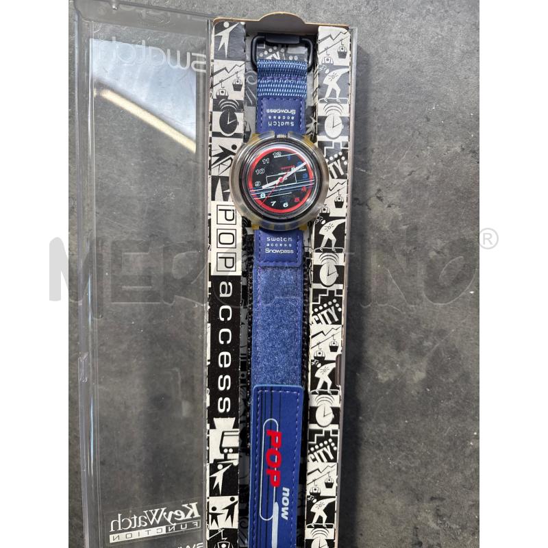 OROLOGIO SWATCH  POP ACCESS SNOWPASS | Mercatino dell'Usato Arcore 2