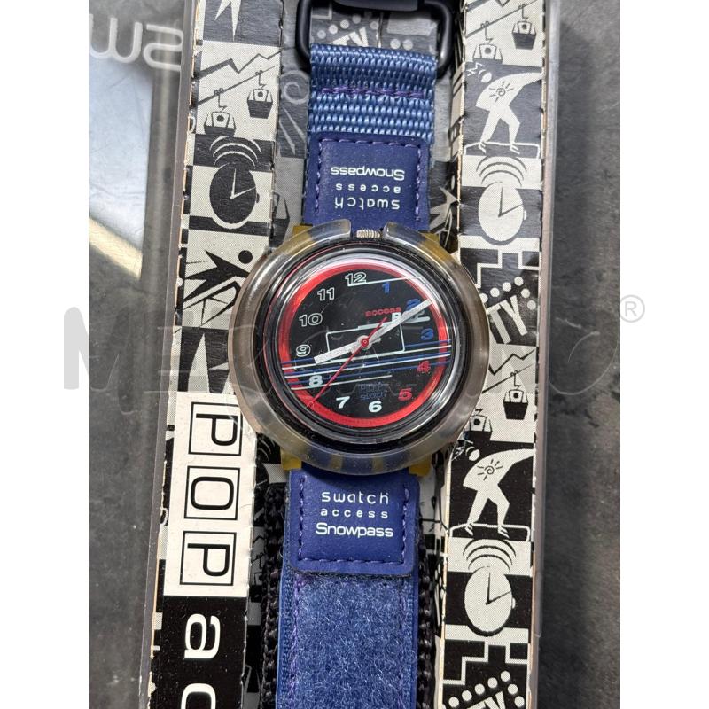 OROLOGIO SWATCH  POP ACCESS SNOWPASS | Mercatino dell'Usato Arcore 3