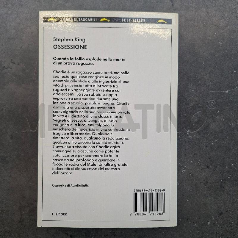 OSSESSIONE STEPHEN KIN EDITORE: BOMPIANI 1994 | Mercatino dell'Usato Arcore 3