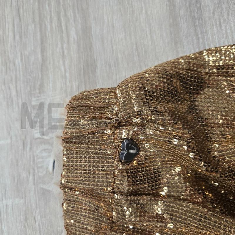 PANTALONCINO DONNA PAIETTE TWIN SET DORATO | Mercatino dell'Usato Arcore 3