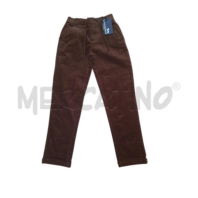 PANTALONE BAMBINO HARMONT &BLAINE MARRONE VELLUTO | Mercatino dell'Usato Arcore 1
