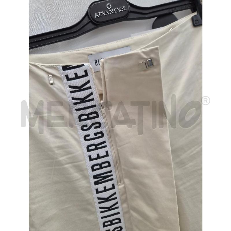 PANTALONE DONNA BIKKEMBERGS BEIGE TG M | Mercatino dell'Usato Arcore 3