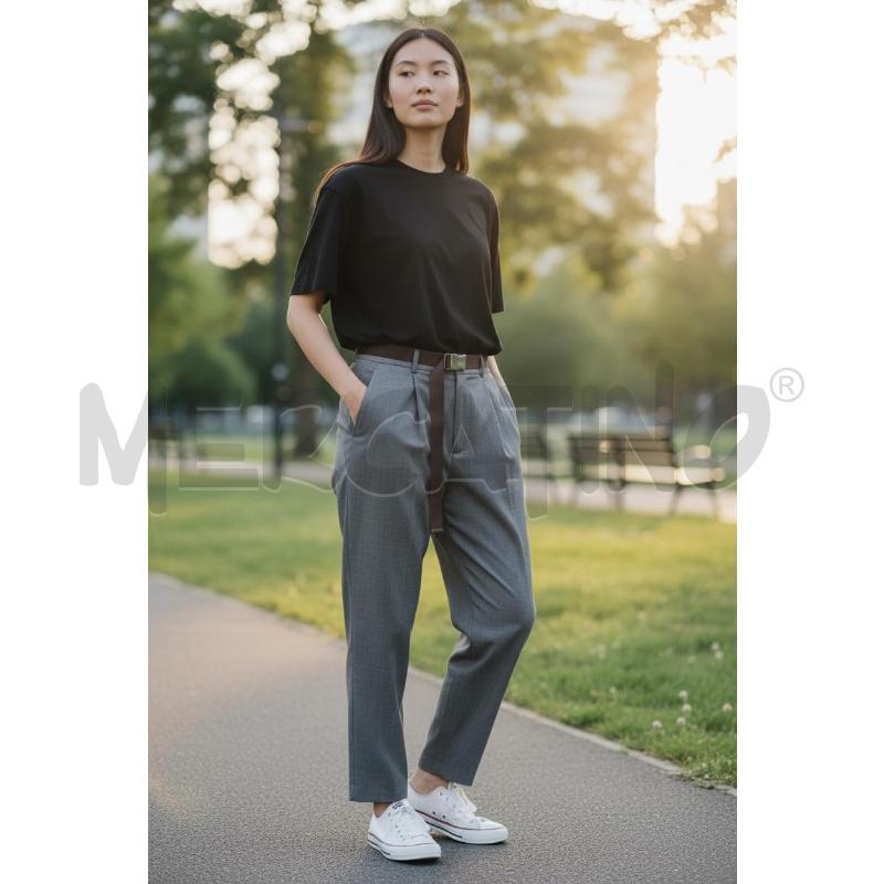 PANTALONE DONNA BRUNELLO CUCINELLI GRIGIO TG 44 NEW | Mercatino dell'Usato Arcore 1