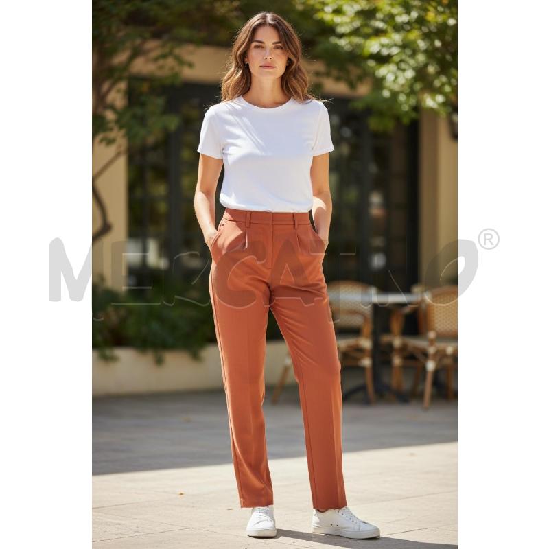PANTALONE DONNA BRUNELLO CUCINELLI TG 42 ARANCIO | Mercatino dell'Usato Arcore 3