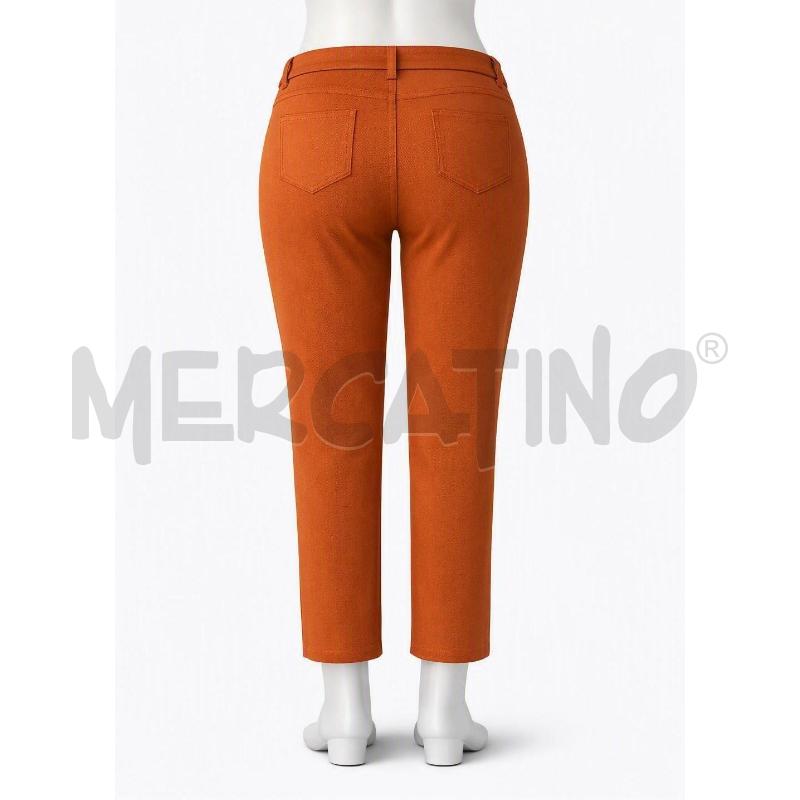PANTALONE DONNA ELISABETTA FRANCHI RUGGINE TG 44 | Mercatino dell'Usato Arcore 3